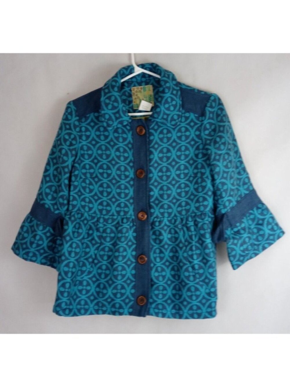 Vintage Billabong Women's Blue Coat/Jacket Size Large